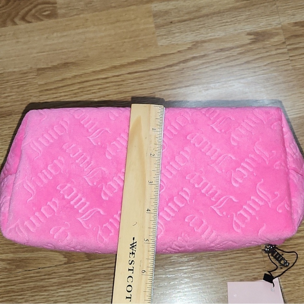 Juicy Couture Pink Cosmetic Bag - Picture 4 of 7